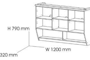 Lemari Gantung FIDO KS 3P