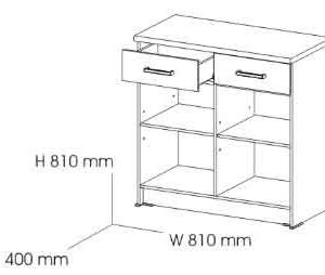 Lemari Dapur FIDO KSB 2P