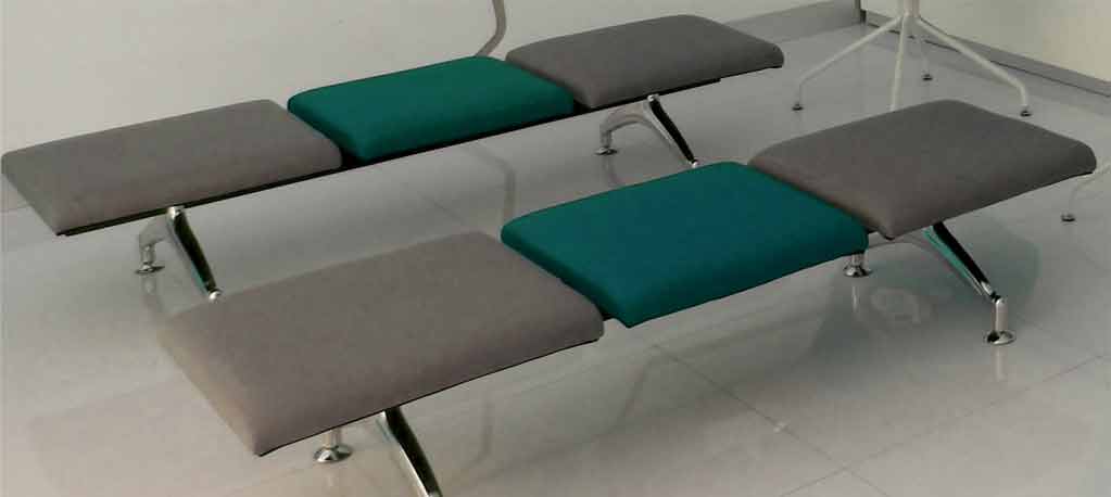 kursi bandara bahan kain