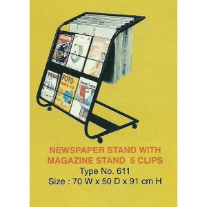 Rak Koran + Majalah 611