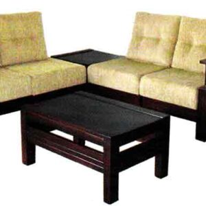 L-BMW Kursi Tamu L-Kayu Jati Koenig