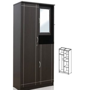 LP 09-06 2PK 1/2T Lemari Pakaian 2 Pintu Lanina