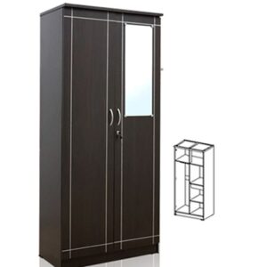 LP 09-06 2PK Lemari Pakaian 2 Pintu Lanina