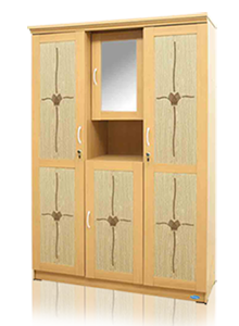 LP 11-01 3PK 1/2T Lemari Catelya 3 Pintu