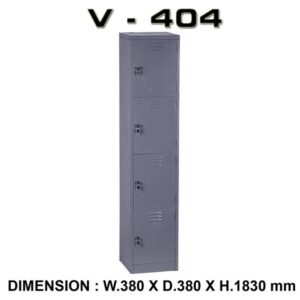 Locker Besi 4 Laci V-404