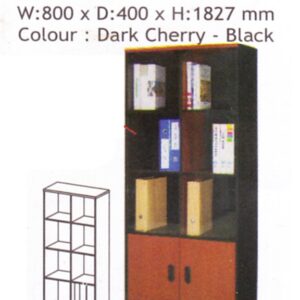 Galant SC 81 G Lemari Buku Pintu Kaca