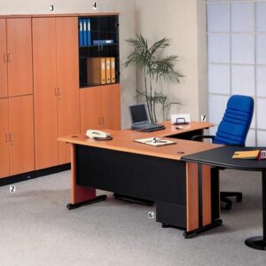 Meja Kantor Classic Series Cherry