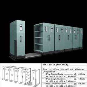 MF-10-18 (40 CPTS) MOBILE FILE SYSTEM MANUAL ALBA
