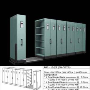 MF-10-22 (50 CPTS) MOBILE FILE SYSTEM MANUAL ALBA