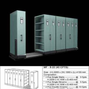 MF-8-22 (40 CPTS) MOBILE FILE SYSTEM MANUAL ALBA