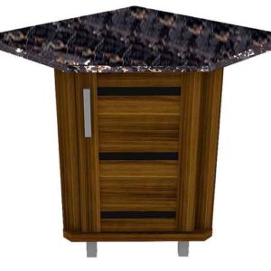 Kitchen Set Bawah Sudut KBS019181B Seri Aurora OLYMPIC