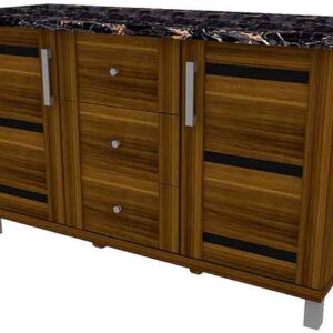 Kitchen Set Bawah 2 Pintu + Laci KLT019181B Seri Aurora OLYMPIC