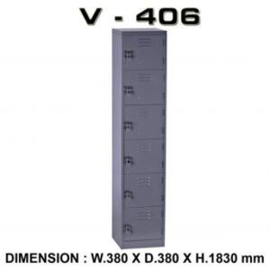 Locker 6 pintu VIP V-406