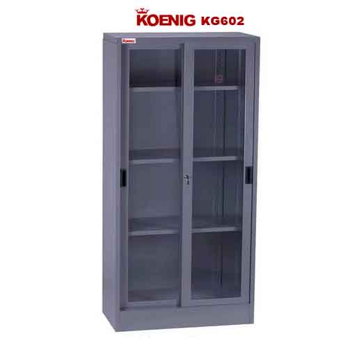lemari arsip sliding kaca