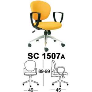 Kursi Staff & Sekretaris Chairman  SC 1507 A