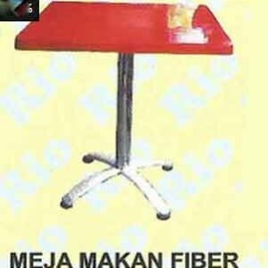 Meja Makan RIO MEJA MAKAN FIBER 60×60 + KAKI