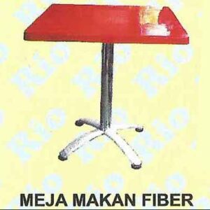 Meja Makan RIO MEJA MAKAN FIBER 70×70 + KAKI