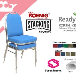 kursi susun pipa oval