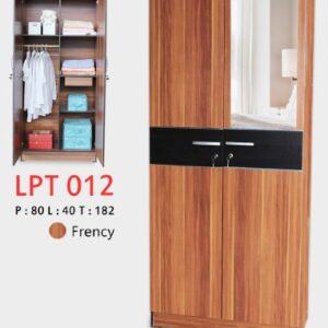 Lunar LPT 012 - Lemari Pakaian 2 Pintu