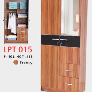 Lunar LPT 015 - Lemari Pakaian 2 Pintu