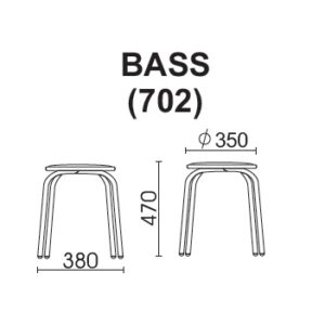 Kursi Kafe Basso Chrome