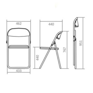 Cosmo-541 - Kursi Lipat Chitose