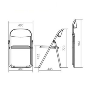 Cosmo-941 - Kursi Lipat Chitose