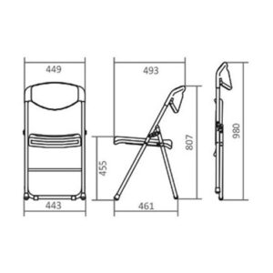 Daishogun - Kursi Lipat Chitose