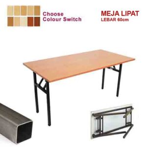 Meja Lipat Koenig Fold Panjang 150cm Lebar 60cm