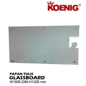 Papan Tulis (White Board) Kaca Koenig 120×180