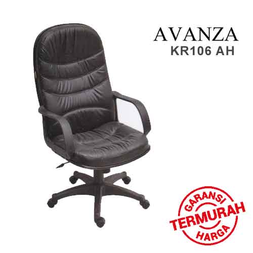 kursi direktur hitam kain