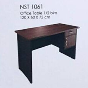 Meja Kantor 1/2 Biro Orbitren NST 1061
