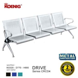 Kursi Tunggu Bandara Drive 4 CRCD