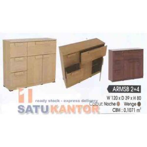 Lemari Buku ARMSB 2+4