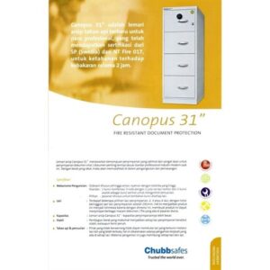 Brankas Chubb Type Canopus 31 3 Laci