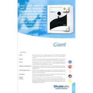 Brankas Chubb Type Giant Safes size 4