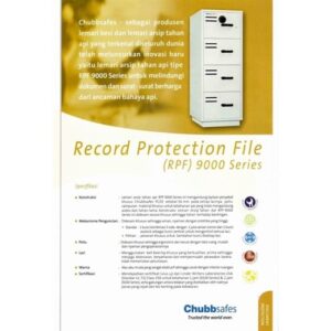 Brankas Chubb Type RPF 9104 4 Laci