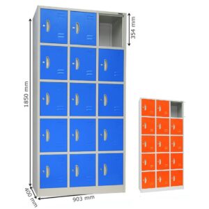 Locker Besi 15 Pintu Kozure KL 15