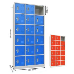 Locker Besi 18 Pintu Kozure KL 18