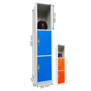 Locker Besi 3 Pintu Kozure KL 3