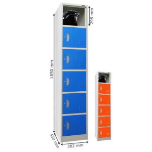 Locker Besi 6 Pintu Kozure KL 6