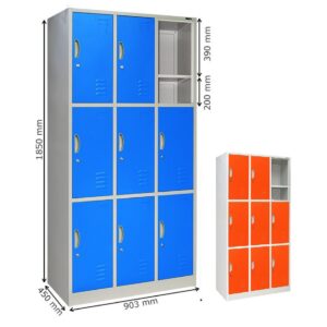 Locker Besi 9 Pintu Kozure KL 9