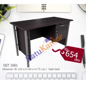 GST 1061 Meja Kantor 1/2 Biro Orbitrend