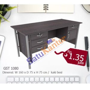GST 1080 Meja Kantor 1 Biro Orbitrend