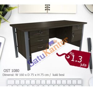 OST 1080 Meja Kantor 1 Biro Orbitrend