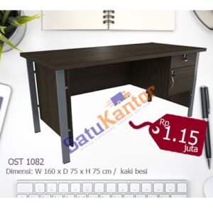 OST 1082 Meja Kantor 1 Biro Orbitrend