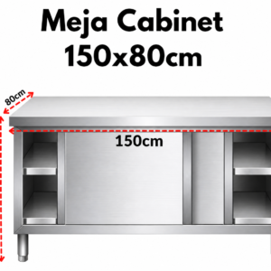 Meja Kabinet 150 Stainless