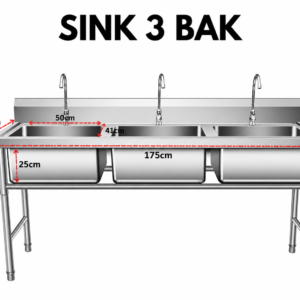 Sink 3 Bak
