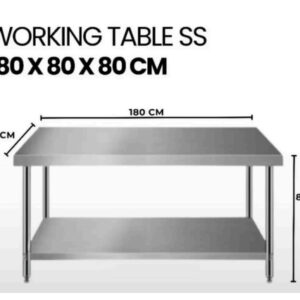Meja Kerja Stainless 180