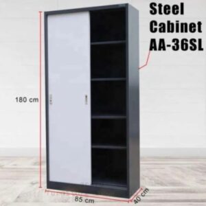 Lemari Arsip Pintu Sliding Full Plat AA-36 SL